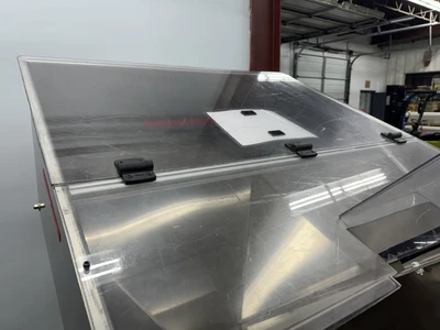 11" Wide EMI Plastics Inclined Conveyor