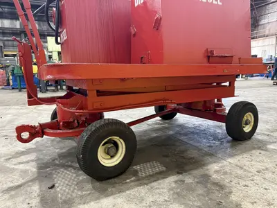 2 TANK DIESEL GAS ROLLING TRANSFER TOW CART: YOBRO #23997