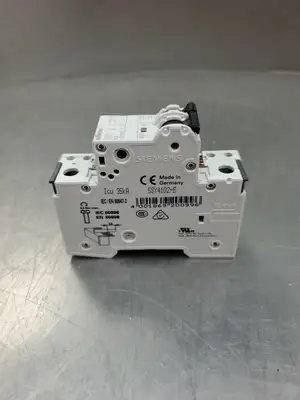 USED Siemens 5SY41 MCB A2 Circuit Breaker w/5ST3010 AS Auxiliary Switch