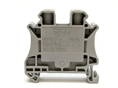 UT 10,3044160 | Phoenix Contact Typ UT 10 Feed-Through Terminal Blocks 3044160 LOT OF 5 - New Other