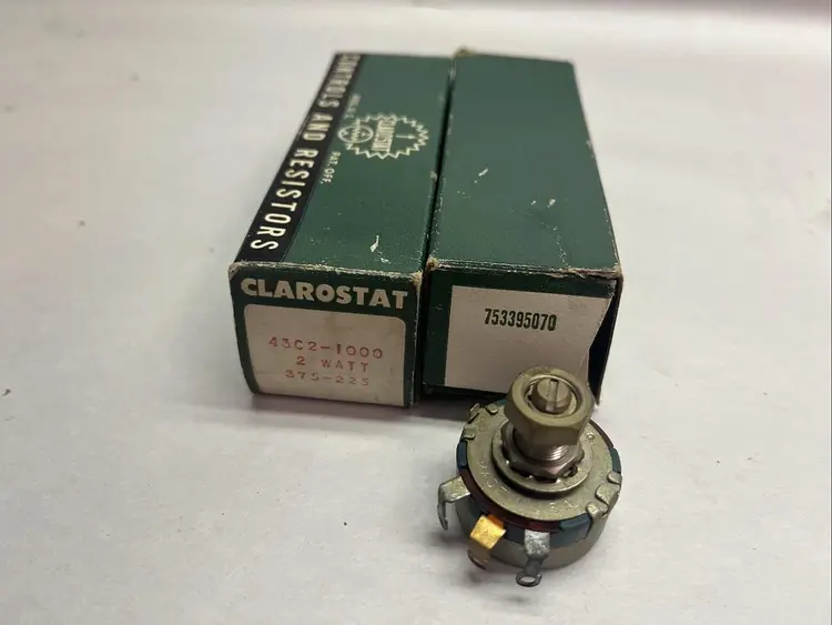 New | in-Stock CLAROSTAT 43C2-1000 Miscellaneous Equipment (Electrical & Power) Ohio US | Surplus Asset Holdings #1460395