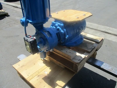 6" Dezurik, Eccentric Plug Valve, w/ Actuator, New