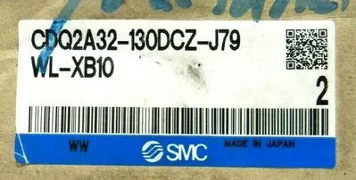 LOT OF 2 NEW SMC CDQ2A32-130DCZ-J79WL-XB10 CYLINDERS CDQ2A32130DCZJ79WLXB10