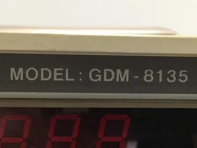 USED GW INSTEK GDM-8135
