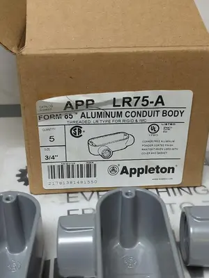 New | in-Stock APPLETON ELECTRIC LR75-A Miscellaneous Equipment (Electrical & Power) Ohio US | Surplus Asset Holdings #1238597