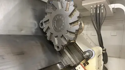 2005 HWACHEON Hi-Tech 300L CNC Lathes | Toolquip, Inc. (4)