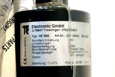 NEW TR ELECTRONIC HE-58S ENCODER 11-27V HE58S