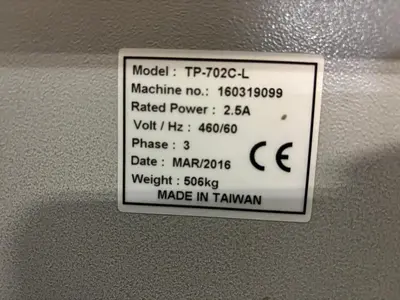 USED 2016 TRANSPAK 701CC