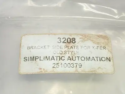 New | in-Stock Maverick Industrial Sales Side Plate Bracket For X-FER Old Style LOT OF 3 Conveyor Parts Michigan US | Maverick Industrial Sales #1395337