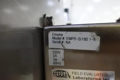 EMPIRE S-180/GMP-2 Bagel Divider Former > Dual Lane Bagel Divider Former | Harvest Equipment and Fabrication Inc (12)