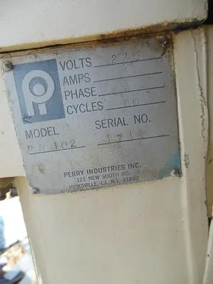 USED PERRY PR102