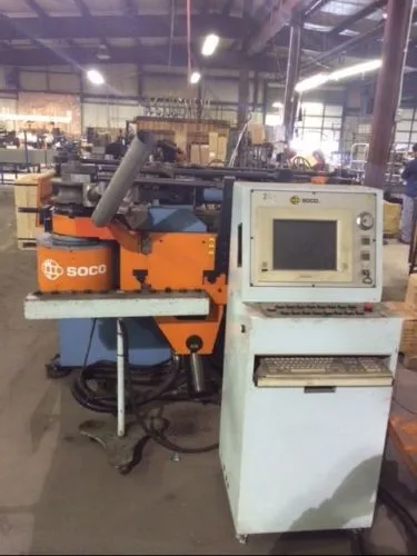 Used 2002 SOCO SYSTEM IS SB-75X4B-1S Pipe, Tube & Bar Benders | BLUMBERG MACHINERY COMPANY #399252