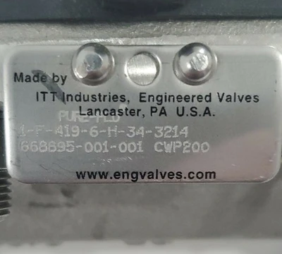 USED ITT Industries 1-F-419-6-H-34-3214