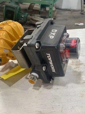 3" Fisher 8580 Butterfly Valve with Kinetrol actuator and DXP positioner New Storeroom Spare