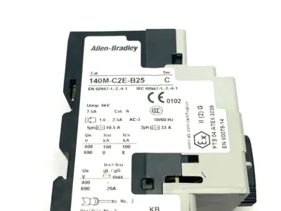 USED ALLEN-BRADLEY SER. C MOTOR PROTECTION CIRCUIT BREAKER