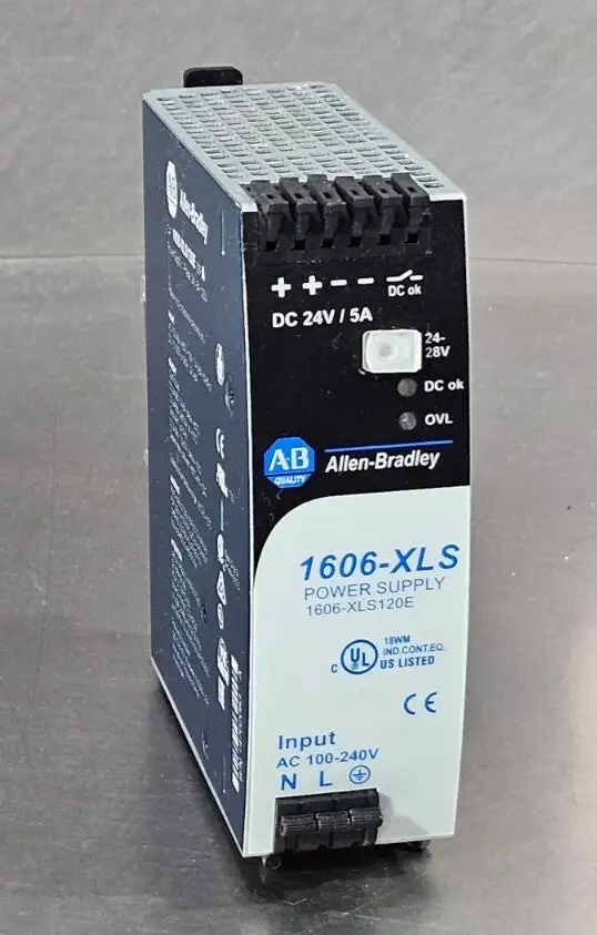Used Allen-Bradley 1606-XLS120E PLC Input & Output | Palmetto Automation #1151816