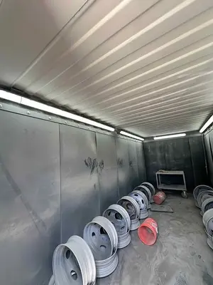 Used OUTDOOR INDUSTRIAL SANDBLASTER _UNKNOWN_ Blast Room (Manual Booth) Pennsylvania US | Shot Blasting Equipment #1244249