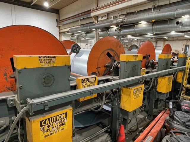 Used Engel Power Feed Uncoiler