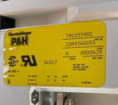 USED P&H HARNISCHFEGER 79U2559D1