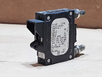 Used AIRPAX LMLK1-1RLS4-29877-6-V 20A 80VDC Switchgears British Columbia CA | Lenmark #1438569