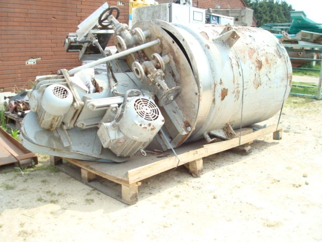 1200L S/S Jktd Mixing Tank 3Kw