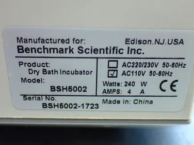 New | in-Stock DENVILLE SCIENTIFIC BSH5002 Incubators Ohio US | HGR 24 #755261