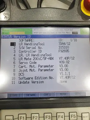 USED 2008 FANUC LR MATE 200IC/5F
