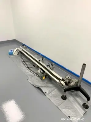 Used Acasi Automatic Filling Line – 8-Piston Filler, Capper, Labeler, Rinser, and Accumulation Table