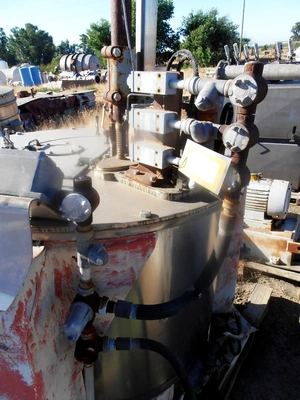 Western States 40 x 24 perforate basket centrifuge, 316SS.