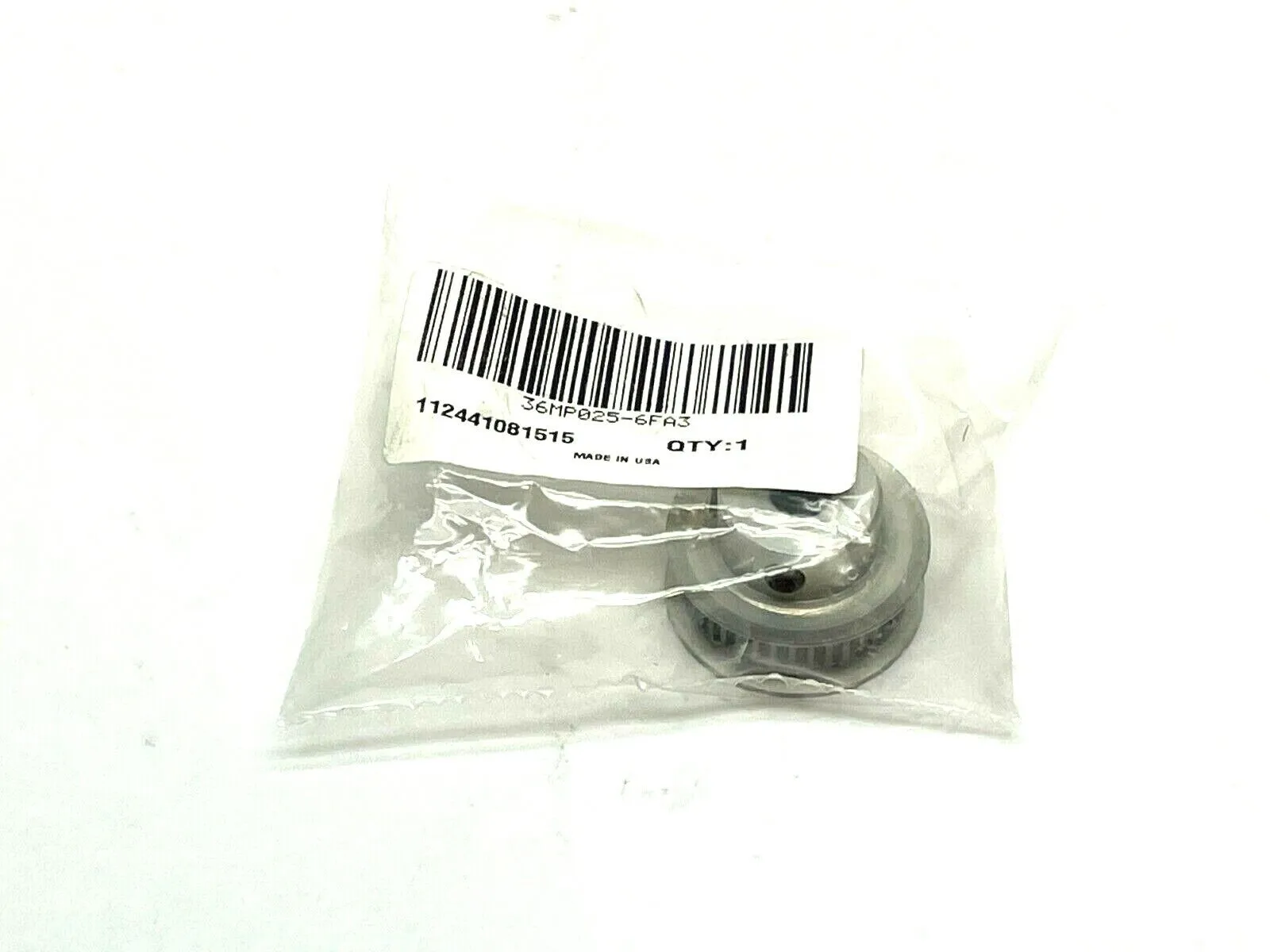 36MP025-6FA3 | B&B  Timing Pulley 36 Teeth 1/4" Bore - New