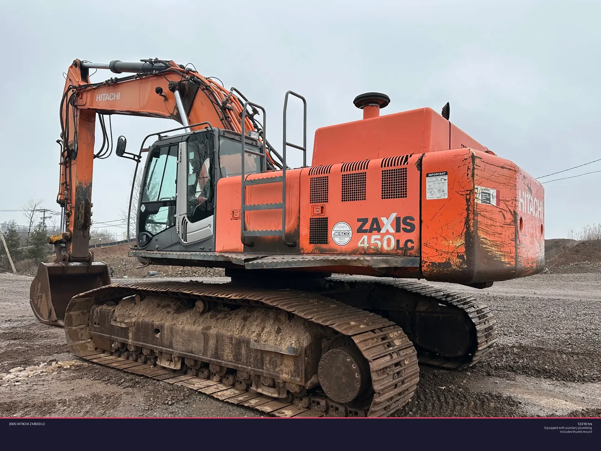 Used 2005 HITACHI ZX450D LC Crawler Excavators New Jersey US | Proxy Equipment #1378069