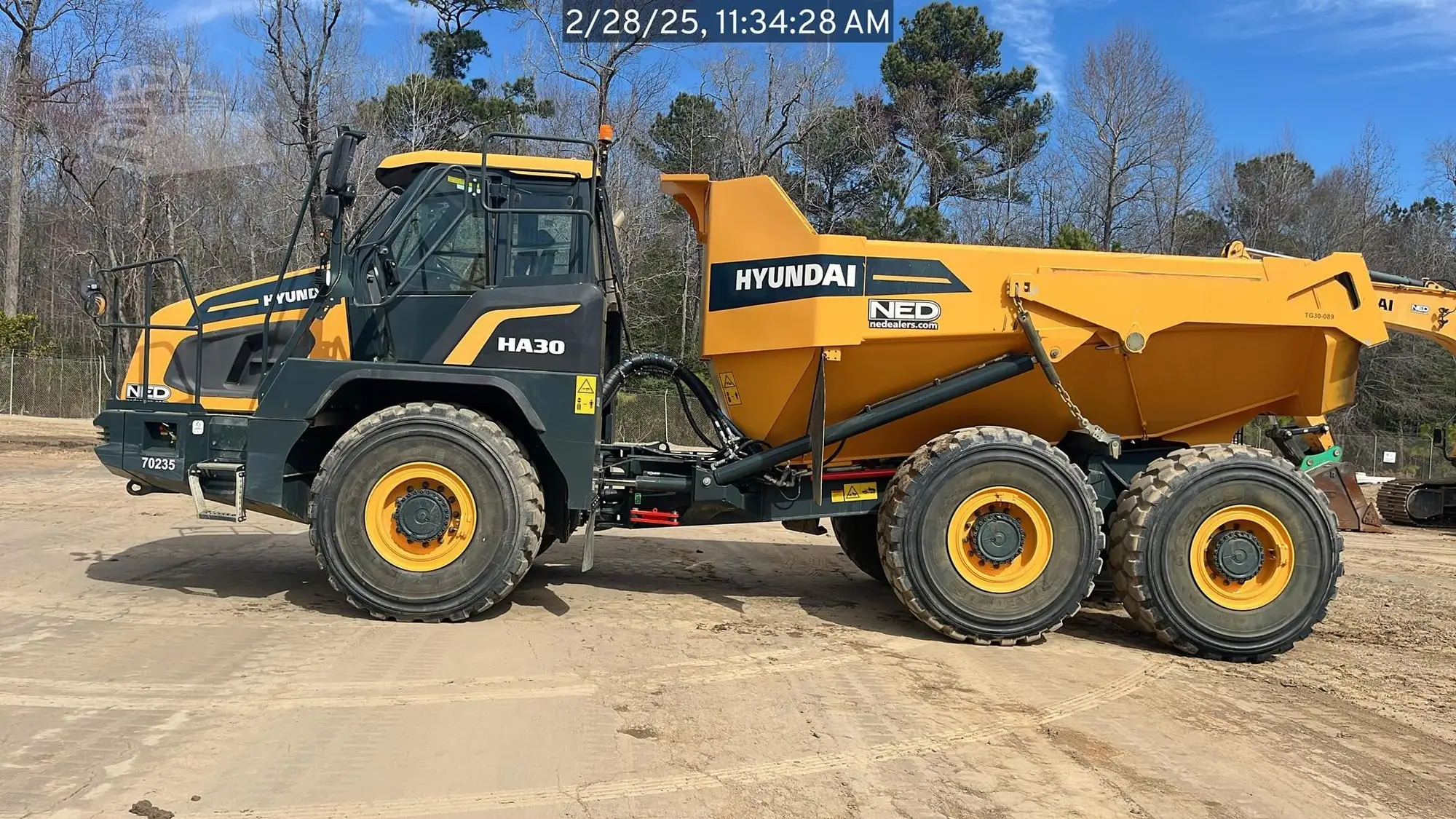 Used 2024 HYUNDAI HA30 Articulated Dump Trucks Florida US | National Equipment Dealers #1422559