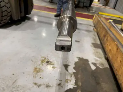 107" x 3-5/8" Grooving Bar - Brand Unknown