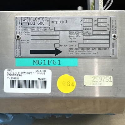 USED Endress+Hauser TH259751