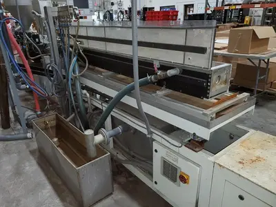 KRAUSS-MAFFEI KME 60 SX      Krauss Maffei Used KME 60 SX Profile Extrusion Line –  2015