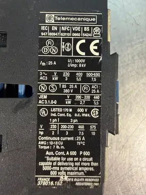 Telemecanique LC1 D1210 (4.1.3)
