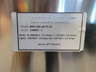 USED 2021 FRANESSE MEX-3HC-6G-FS-SC