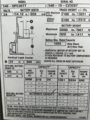 Used 2015 RAYMOND 540OPC30TT Misc Forklifts Illinois US | Somerset Equipment Sales #1543035