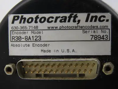Photocraft R30-8A123 Absolute Encoder