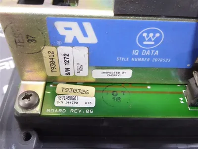 Westinghouse IQ Data Digital Metering Device 2D78533 w/ Power Supply Rev 06 Used