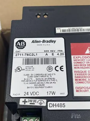 New | in-Stock ALLEN-BRADLEY ALLEN-BRADLEY 2711-T6C2L1 SER A REV E FRN 4.20 Automation Control (HMI) | ND Industrial Surplus #1216402