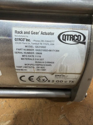 NEW QTRCO GQS210SD-06171304