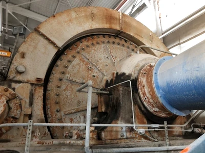 Fuller Traylor 9' x 21'-8.5" Ball Mill