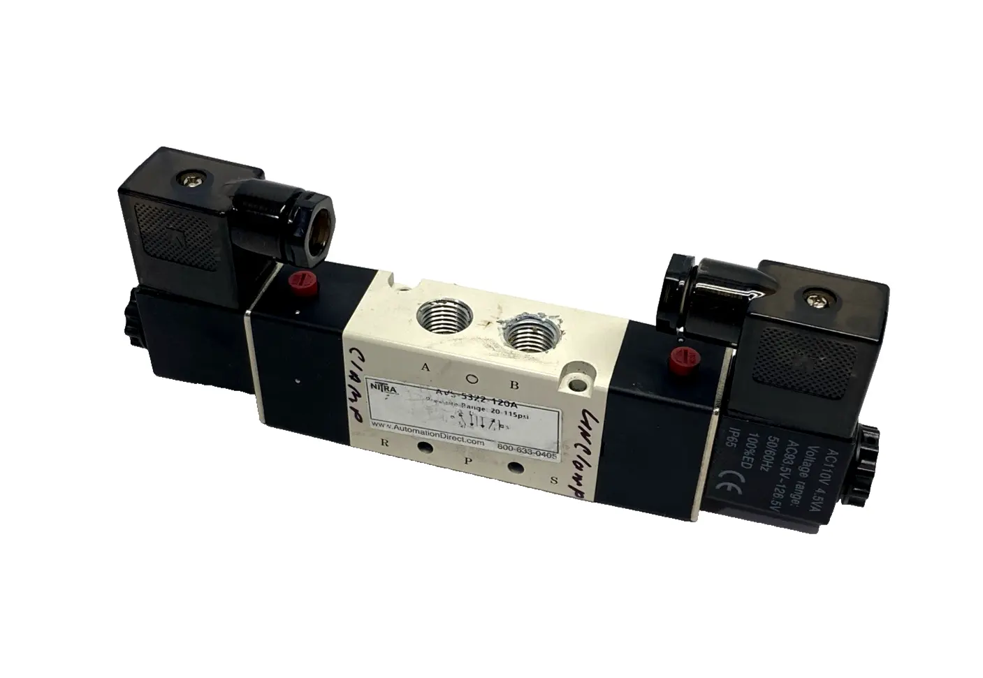 Used Nitra AVS-5322-120A Solenoid Valves Michigan US | Maverick Industrial Sales #1390609