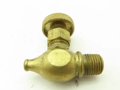 Norgren 17-001-003 Vintage Brass Needle Bleed Off Valve 1/4" NPT Lot of 5