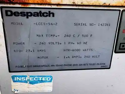 USED DESPATCH LCC-1-54-2