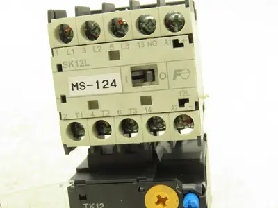 Fuji SK12L Motor Starter Contactor 5.5kW 600V & Overload 1.7-2.6A Lot of 2
