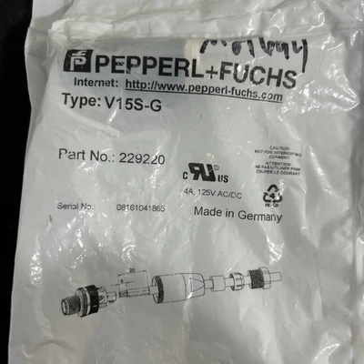 NEW PEPPERL & FUCHS 229220