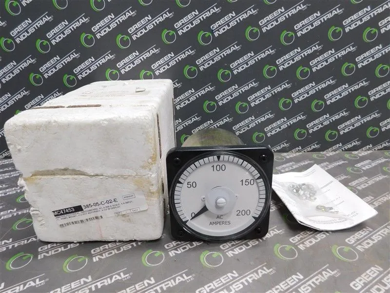 Yokogawa 103131LSRL AC Ammeter 0-200A AC E27126 New