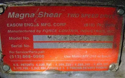 USED EASOM S200-29-E15-39-99-934-01-05-04